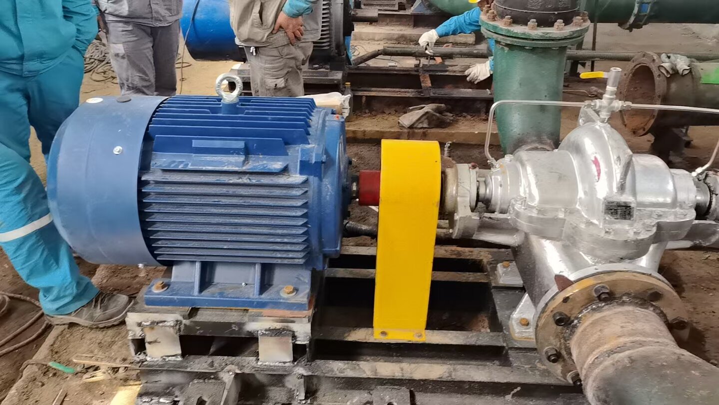 华润水泥山西长治分公司-卧式单级双吸离心泵