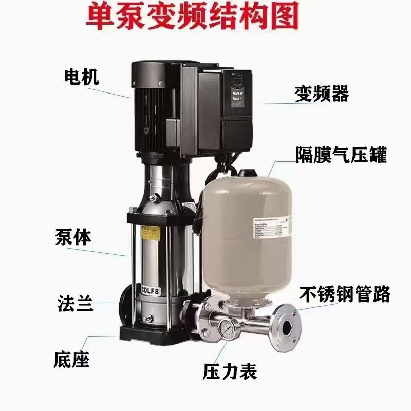 单泵变频恒压供水设备